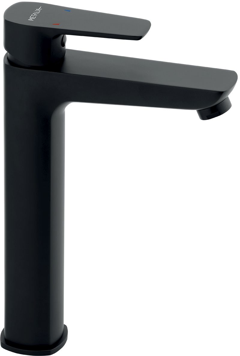 Novaservis Metalia 58 baterie lavoar stativ negru 58501/1,5