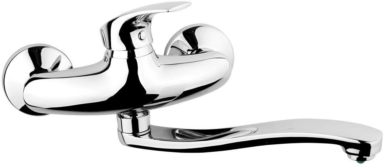 Novaservis Metalia Eco+ baterie lavoar perete crom 57070,0E