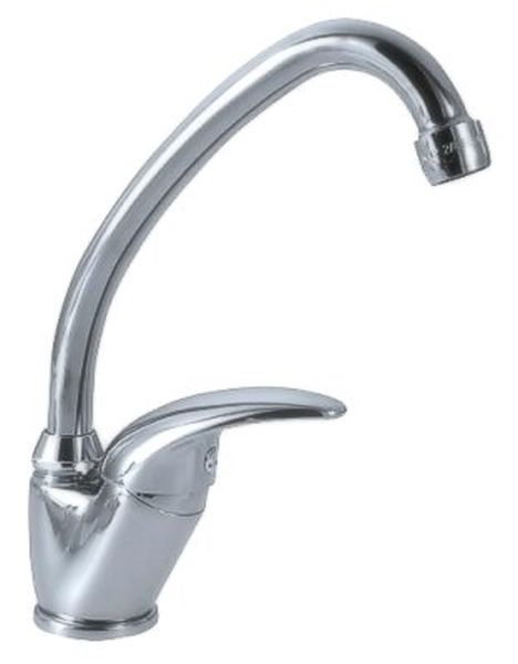 Novaservis Metalia 55 baterie bucătărie pe picior crom 55013,0