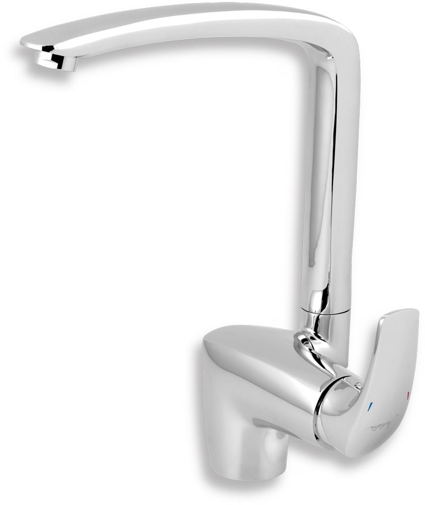 Novaservis Metalia 57 baterie bucătărie pe picior crom 57115,0