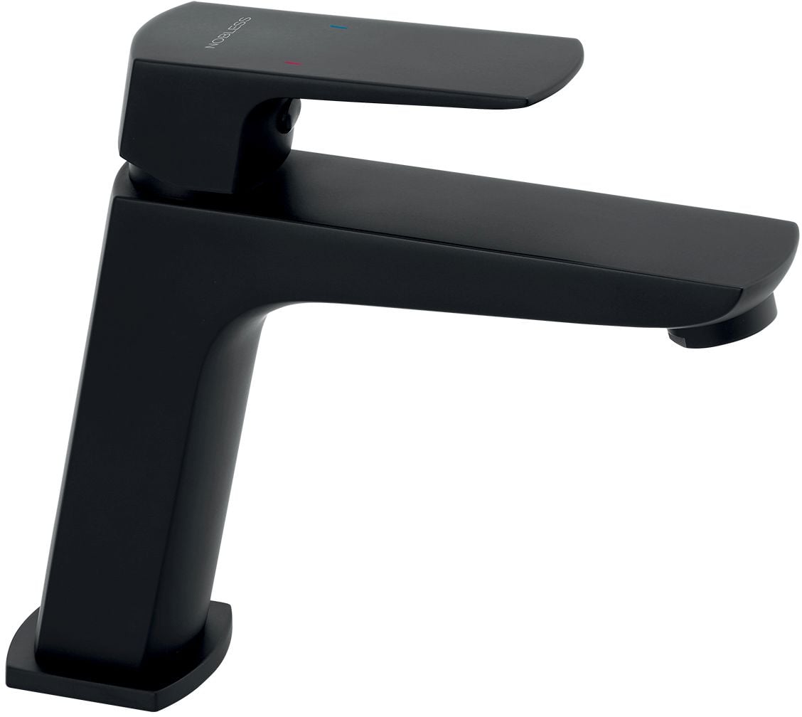 Novaservis Nobless Ego baterie lavoar stativ negru 43001/1,5