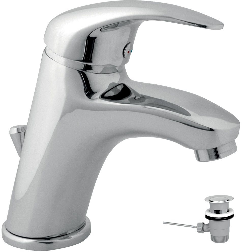 Novaservis Titania Lux baterie lavoar stativ crom 91001,0