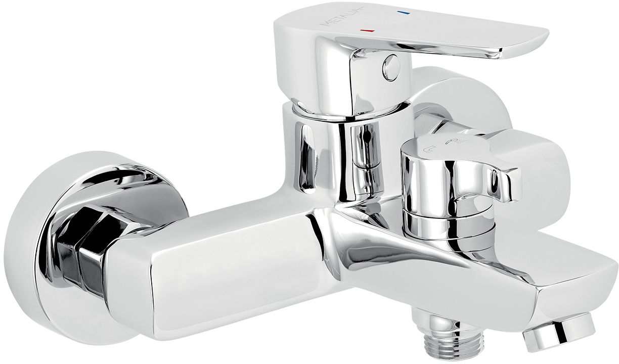 Novaservis Metalia 58 baterie cadă-duș perete crom 58020/1,0