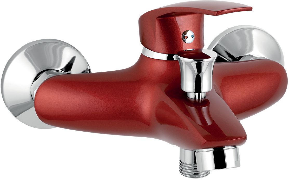 Novaservis Metalia 57 baterie cadă-duș perete crom 57020/1,64