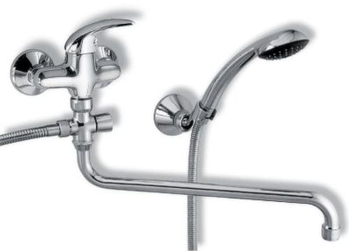 Novaservis Metalia 55 baterie cadă-duș perete crom 55071,0L