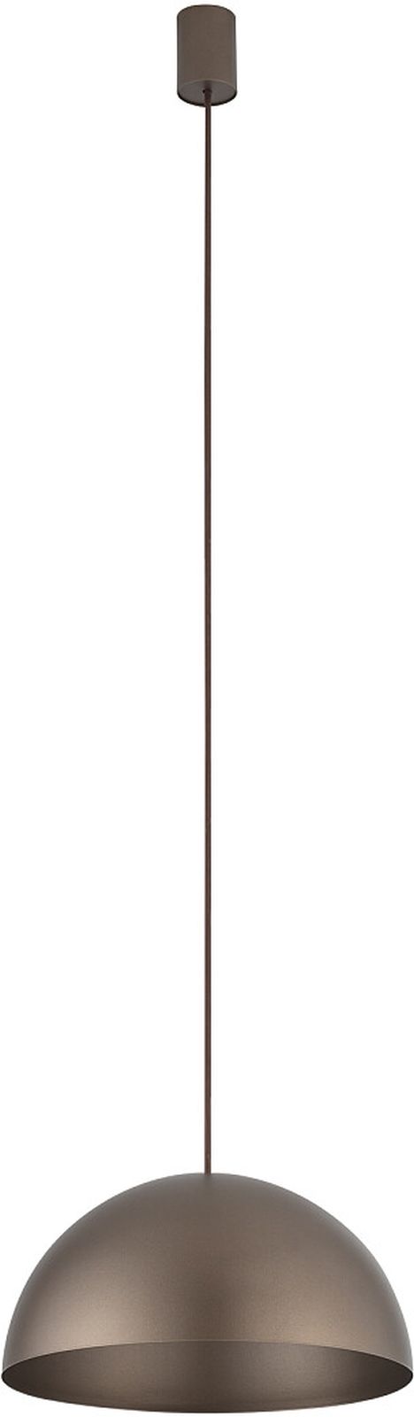 Nowodvorski Lighting Hemisphere lampă suspendată 1x12 W maro 10618