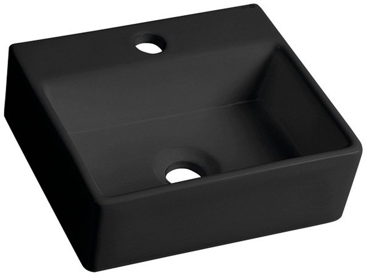 Sapho Small lavoar 33.5x29 cm dreptunghiular clasică-de blat negru BH7002B