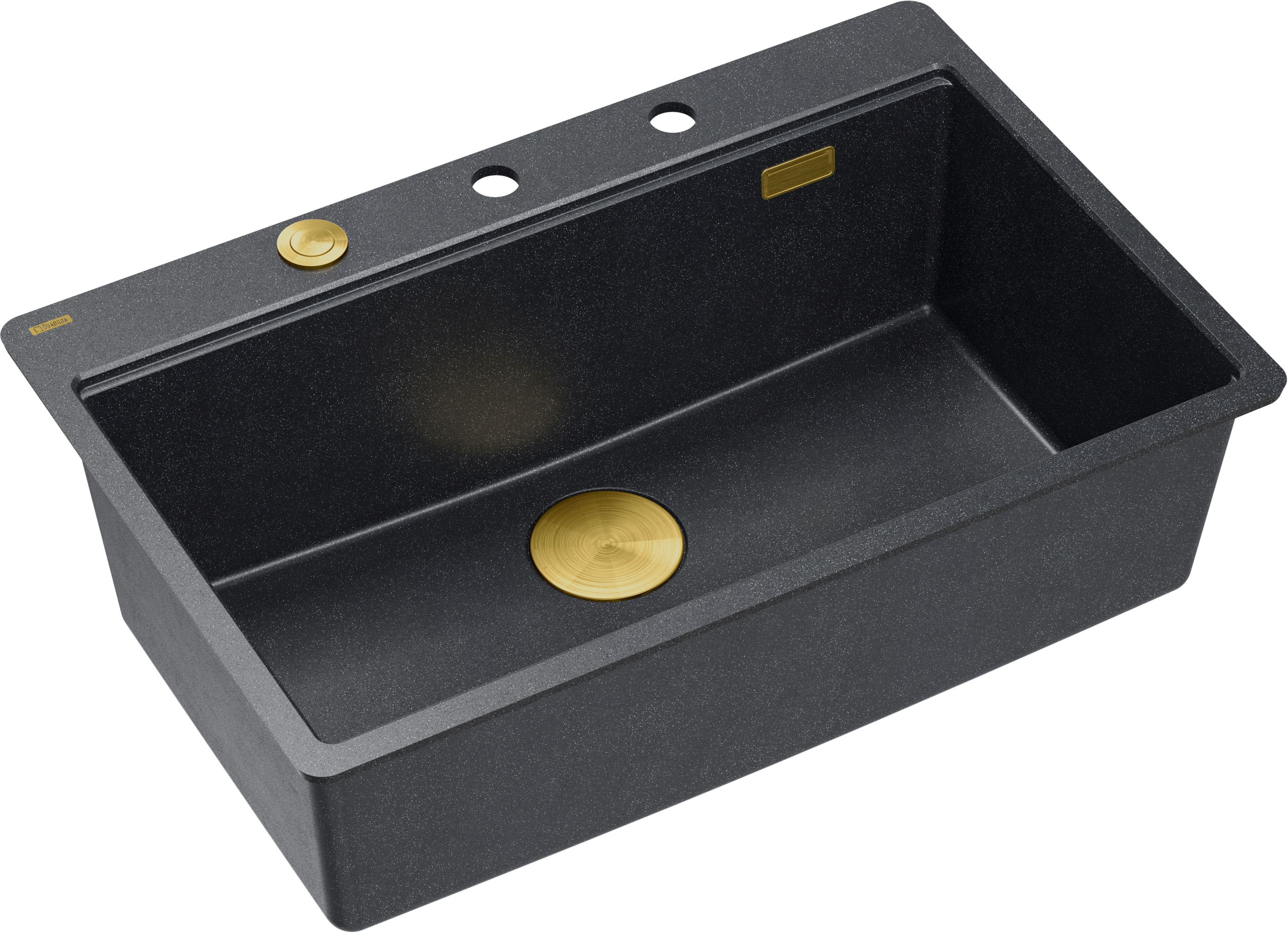 Quadron Marc chiuveta graniteq 75x49 cm negru HQM7650U8_FM_PVDG1