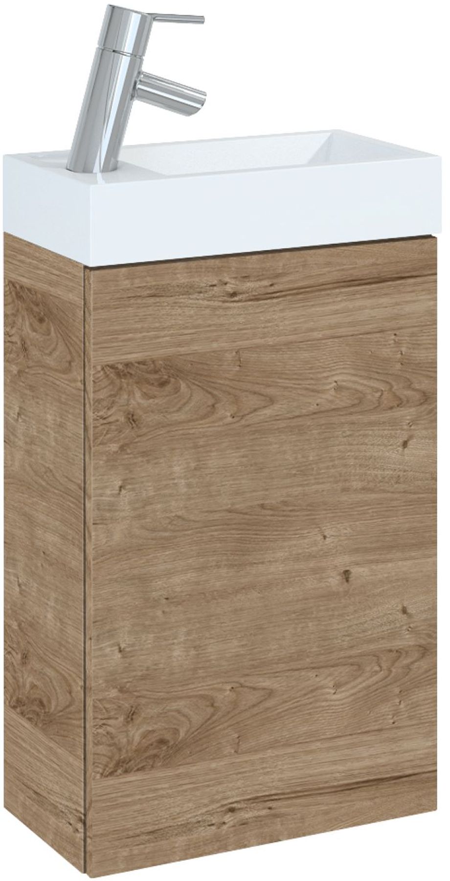 Elita Young Basic lavoar cu dulap 40.2 cm stejar RE168991007050