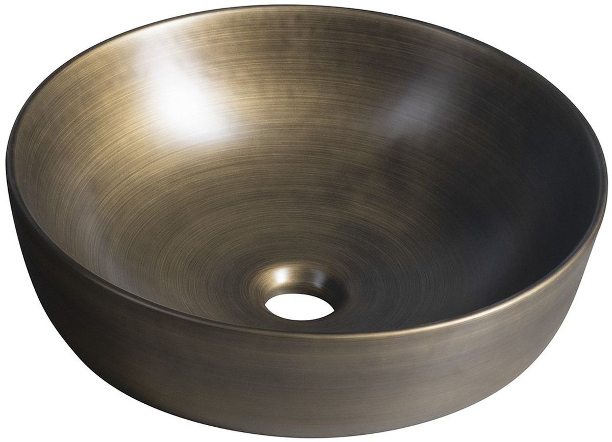 Sapho Priori lavoar 41.5x41.5 cm rotund de blat maro/bej PI032