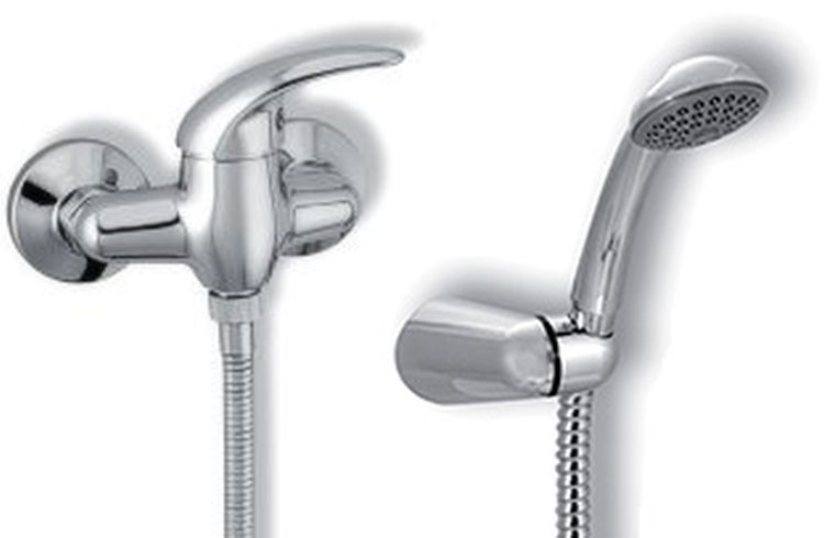 Novaservis Metalia 55 set de duș perete crom 55064,0