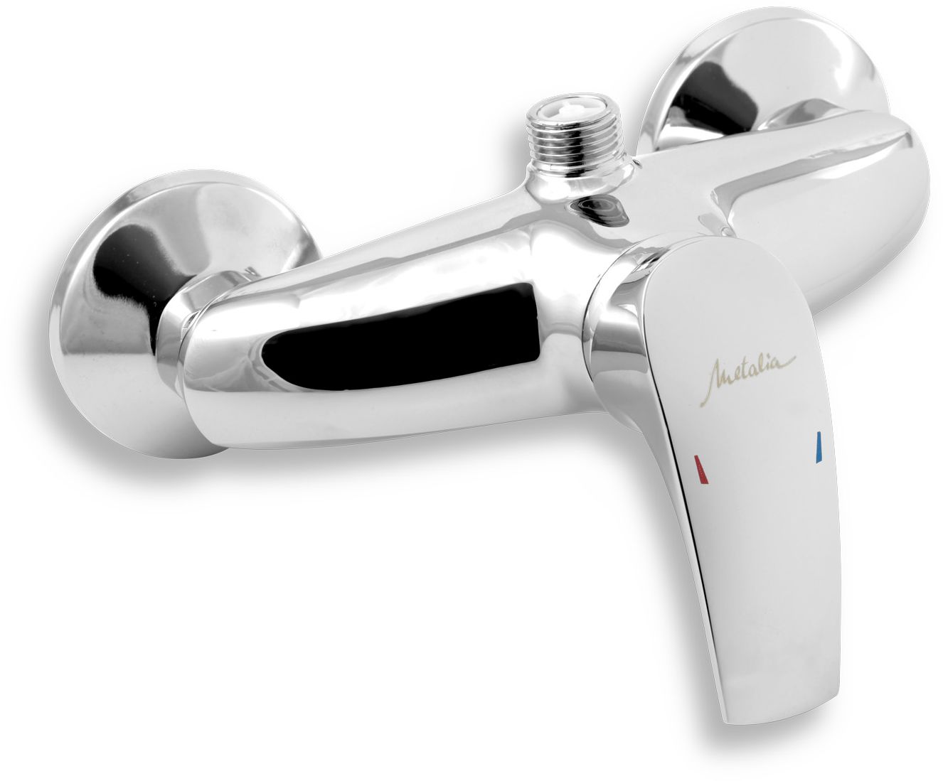 Novaservis Metalia 57 baterie de duș perete crom 57062/1,0