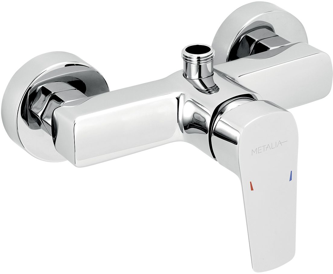 Novaservis Metalia 58 baterie de duș perete crom 58062/1,0