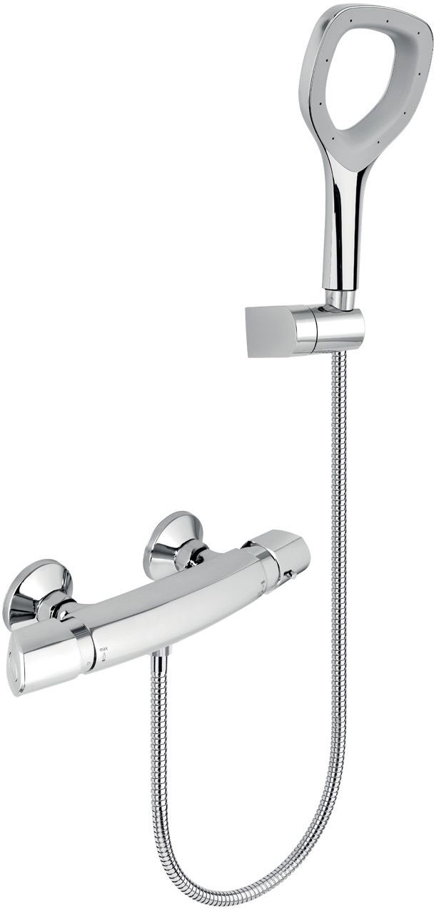 Novaservis Metalia 57 Termo baterie de duș perete da crom 57961,0E