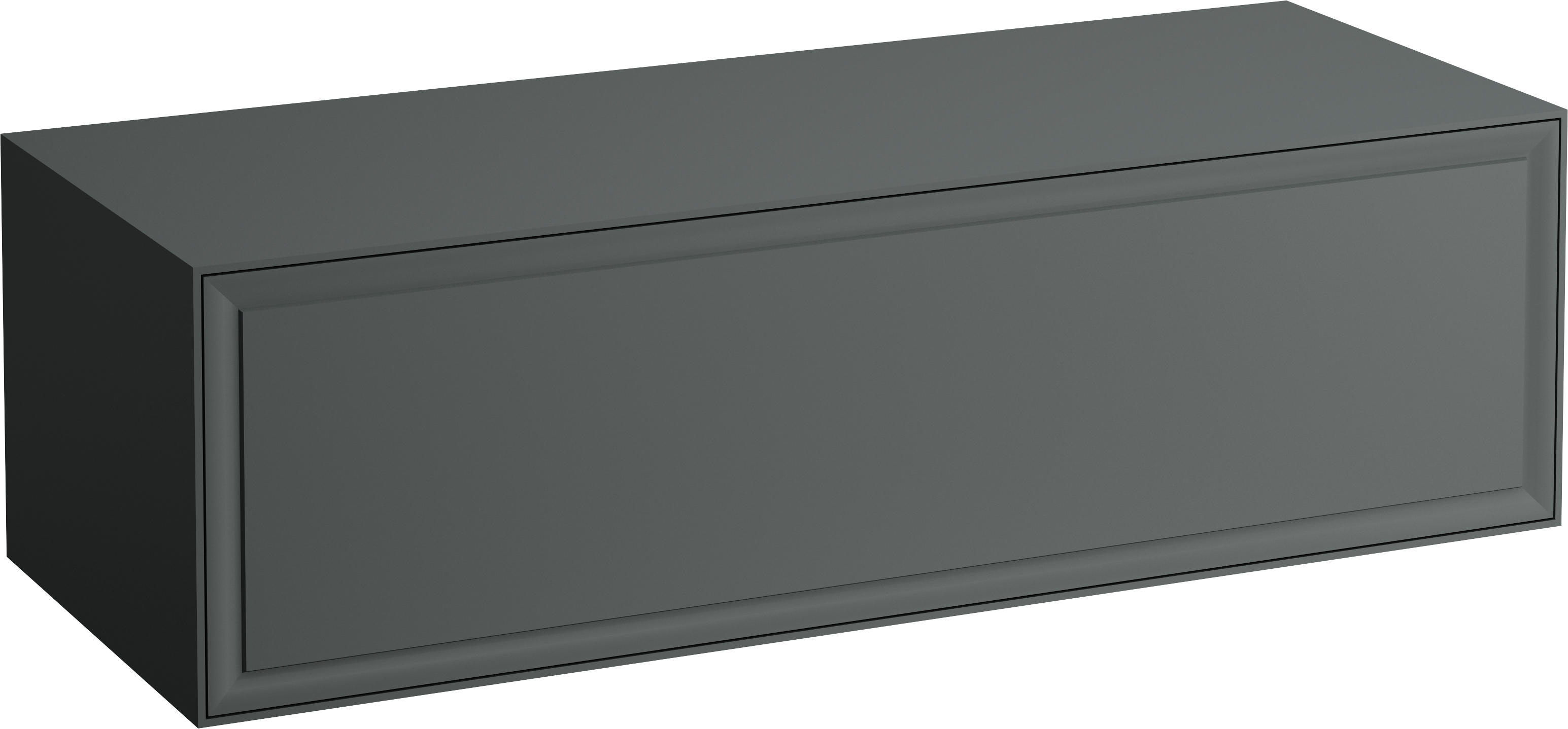 Laufen The New Classic dulap cu blat 117.5x45.5x34.5 cm sub chiuveta pe perete gri H4060250856271