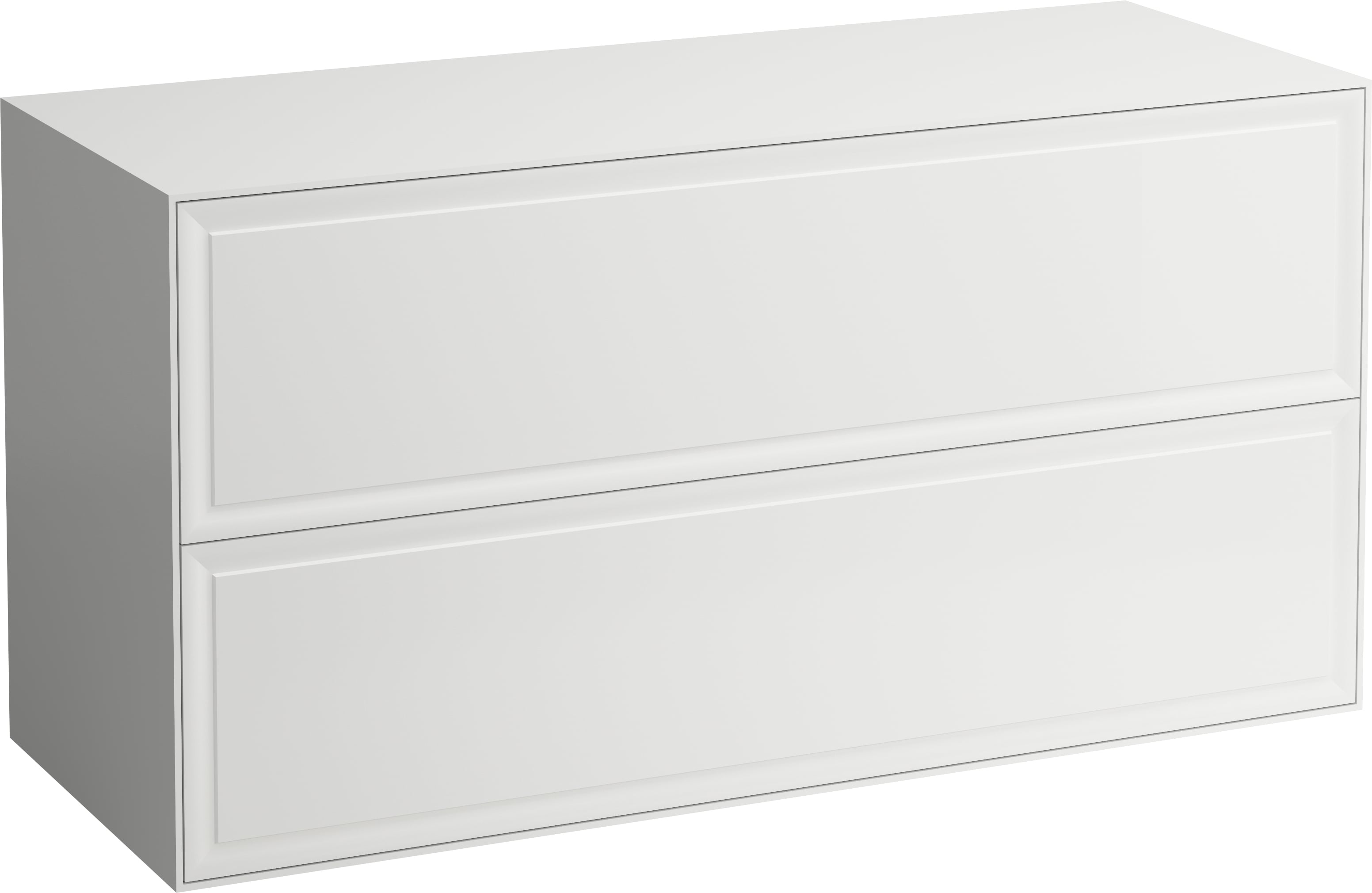 Laufen The New Classic dulap cu blat 117.5x45.5x60 cm sub chiuveta pe perete alb H4060260856311