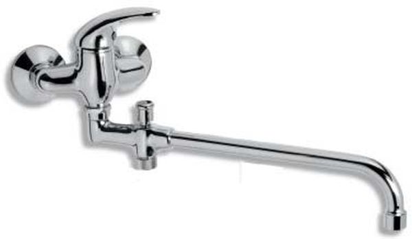 Novaservis Metalia 55 baterie cadă-duș perete crom 55037/1,0