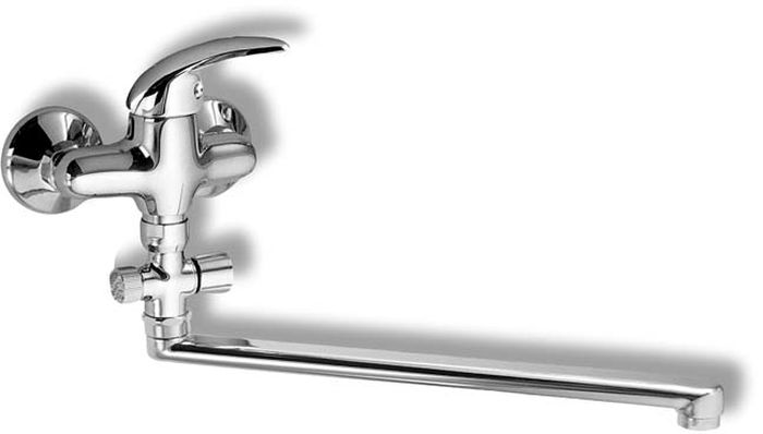 Novaservis Metalia 55 baterie cadă-duș perete crom 55073/1,0
