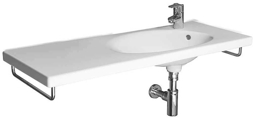 Jika Tigo lavoar 100x38.5 cm dreptunghiular mobilier alb H8122190001061