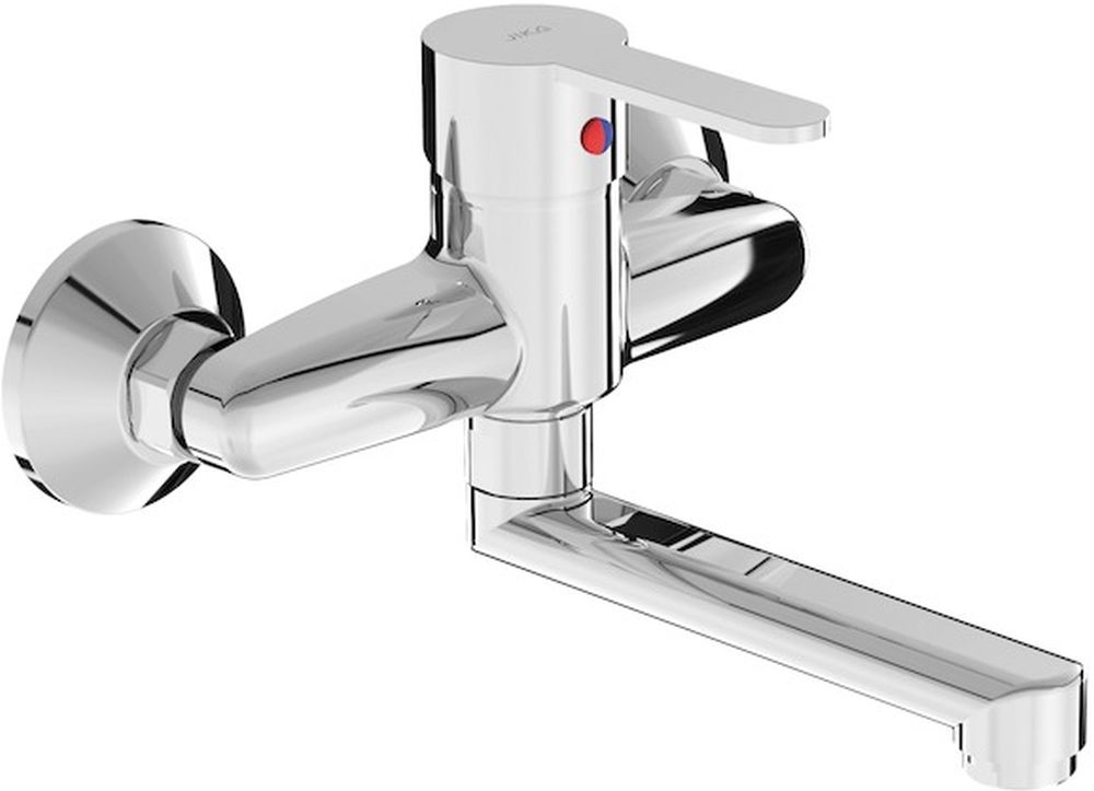 Jika Lyra Plus baterie lavoar perete crom H3111Z70042201