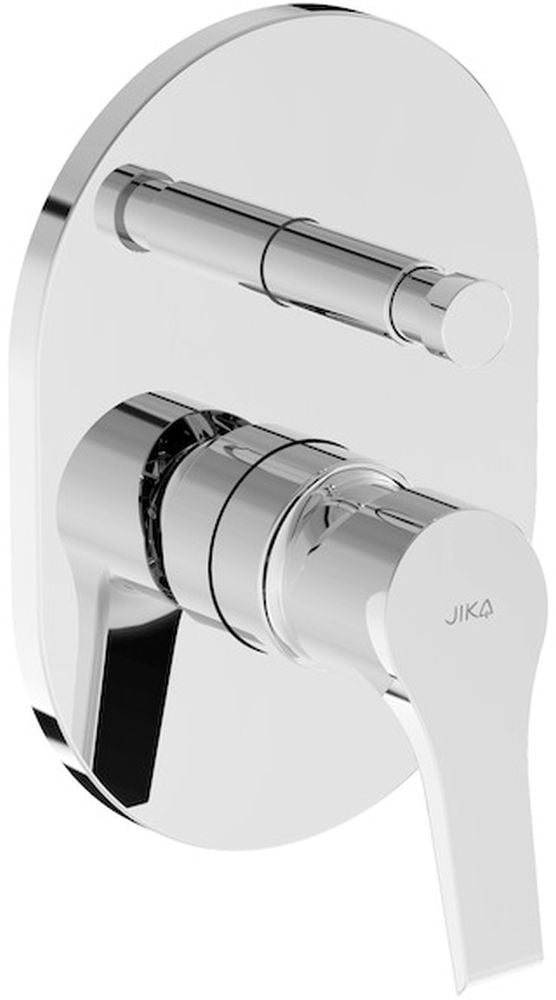 Jika Cube baterie cadă-duș ascuns crom H3211W60040001