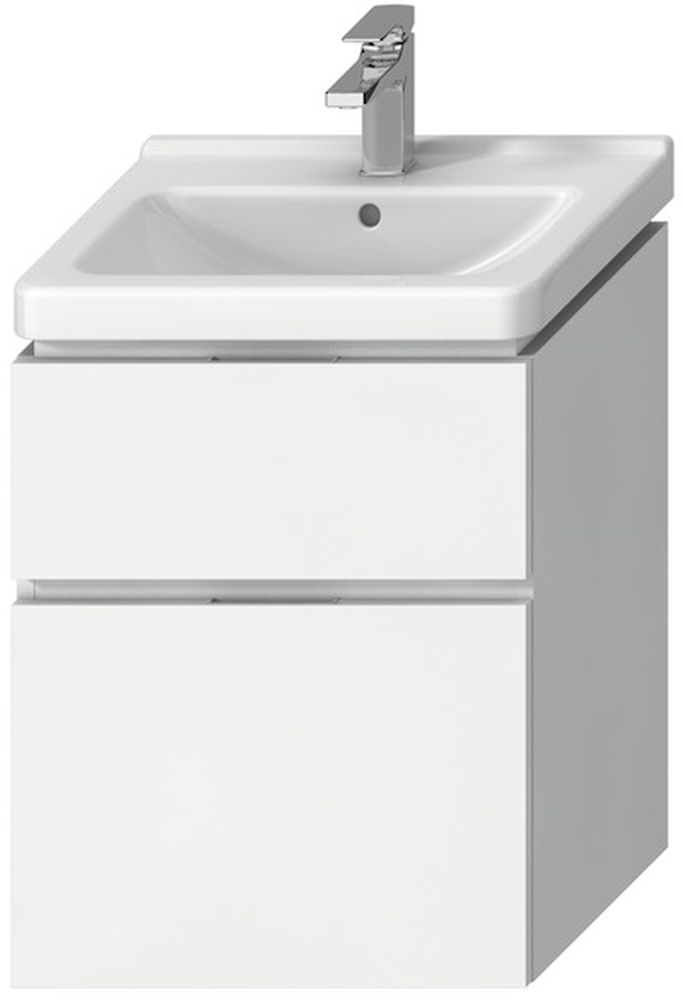 Jika Cubito Pure dulap 54x39.9x48 cm sub chiuveta pe perete alb H40J4224025001