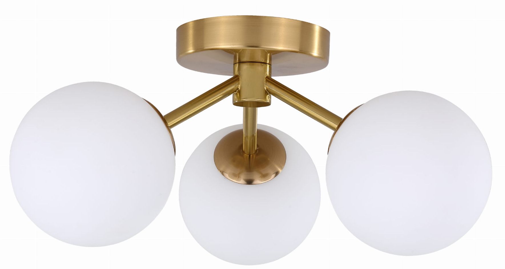 Light Prestige Dorado lampă de tavan 3x40 W alb-auriu LP-002/3C