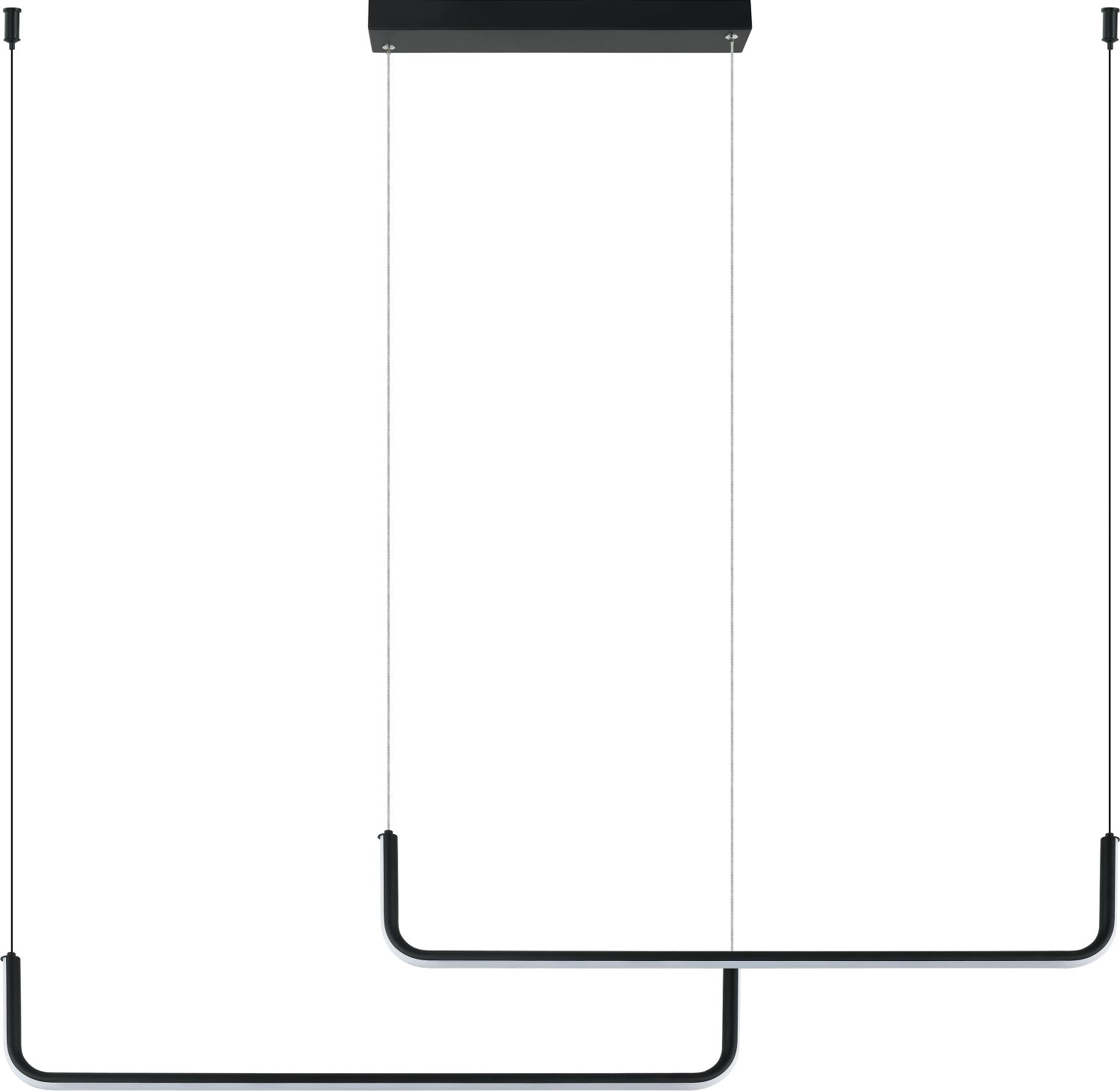 Light Prestige Malawi lampă suspendată 1x40 W negru LP-1015/2PBASIC