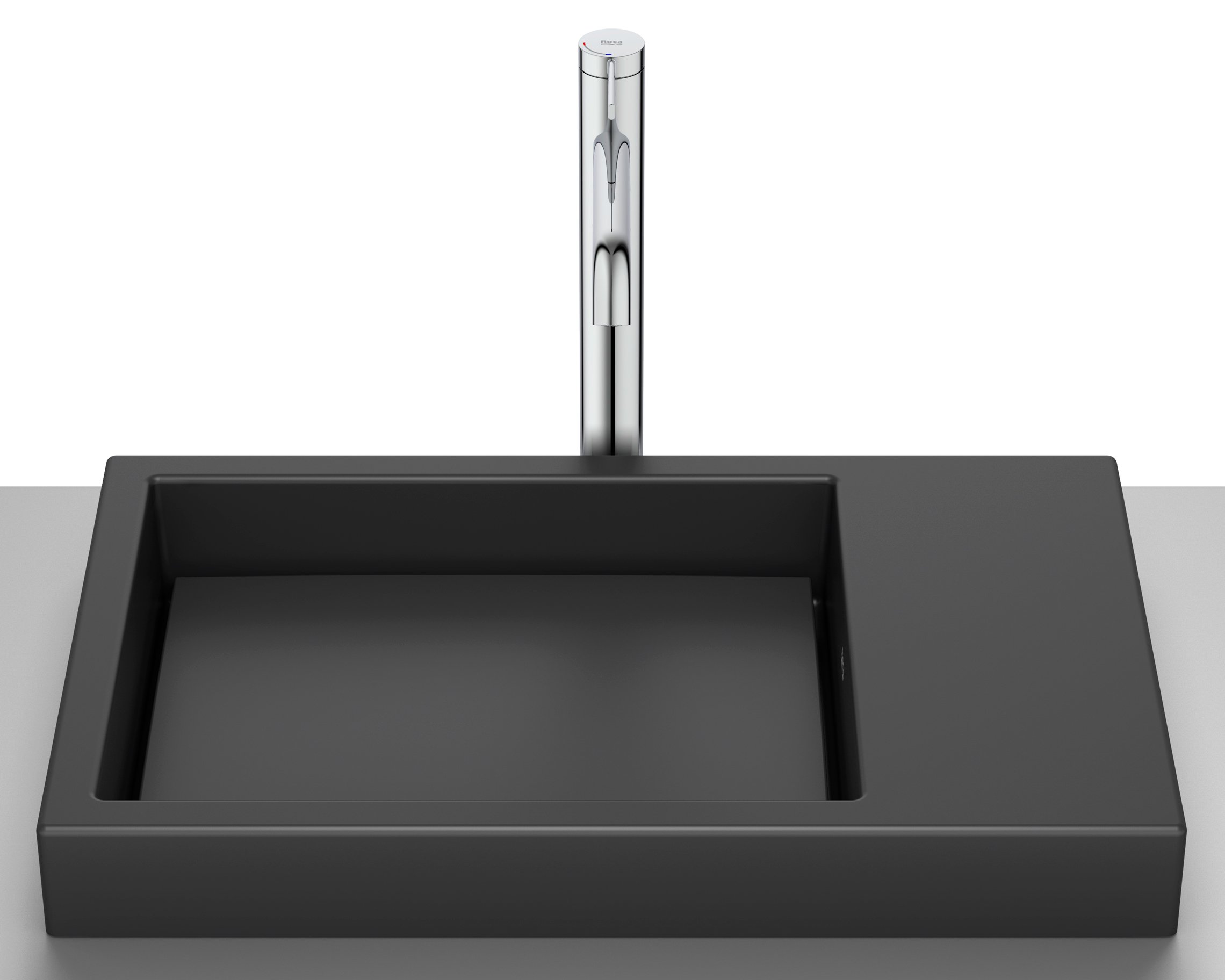Roca Horizon lavoar 60x38 cm încastrat negru A32727508B