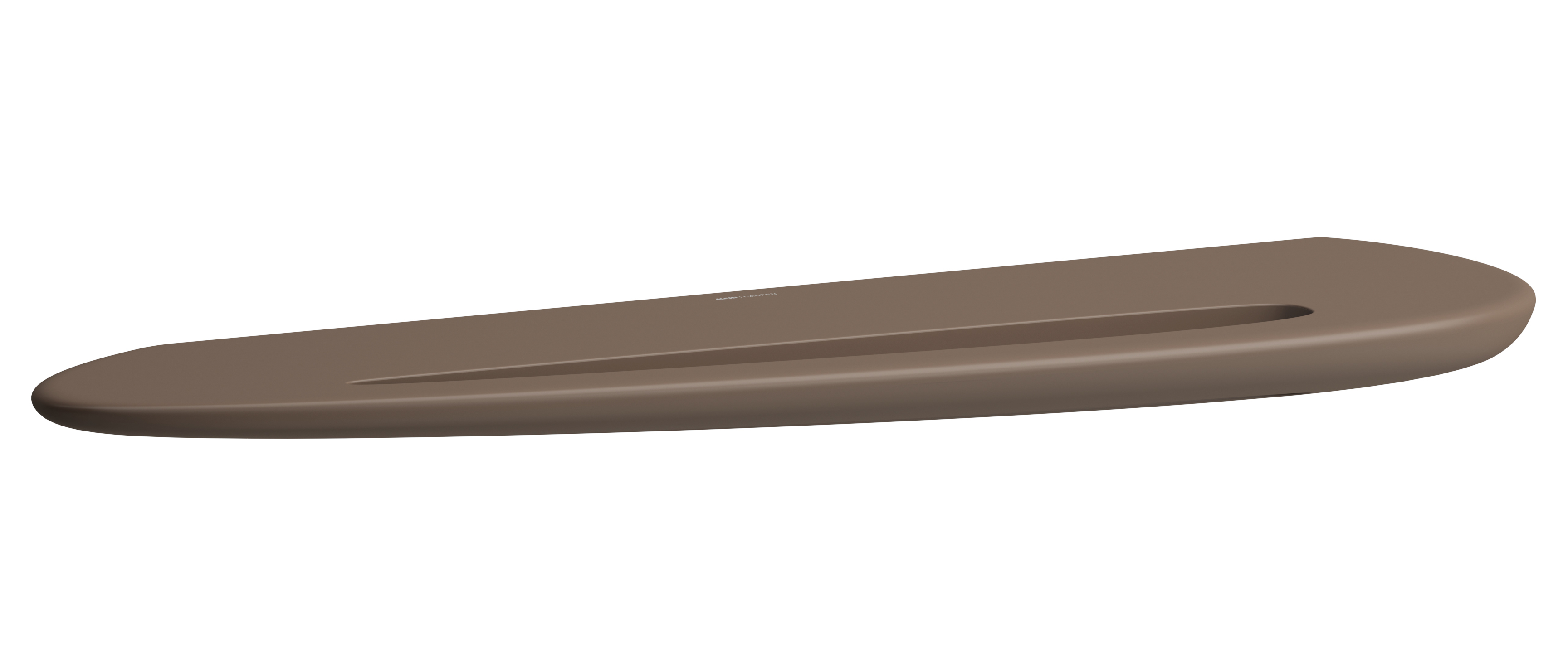 Laufen Il Bagno Alessi raft de baie 63 cm cappucino H8709721880001