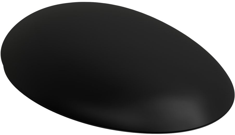 Laufen Il Bagno Alessi capac wc închidere lentă negru H8929717160001