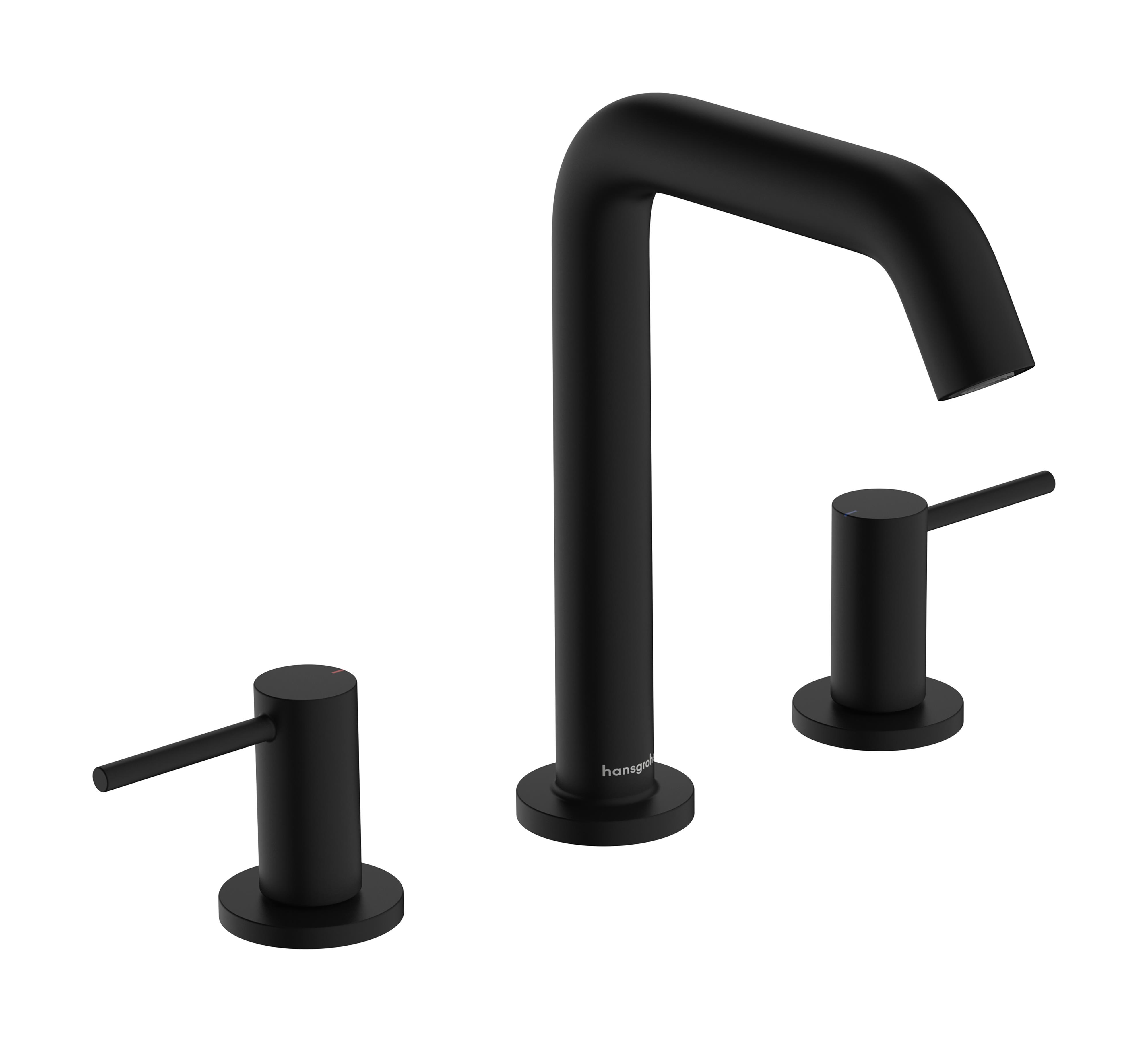 Hansgrohe Tecturis S baterie lavoar stativ negru 73330670