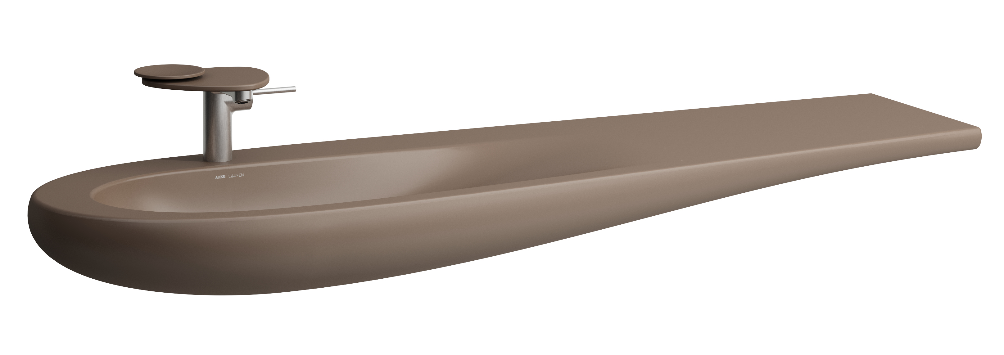 Laufen Il Bagno Alessi lavoar 160x50 cm clasică-mobilier maro/bej H8149711881041