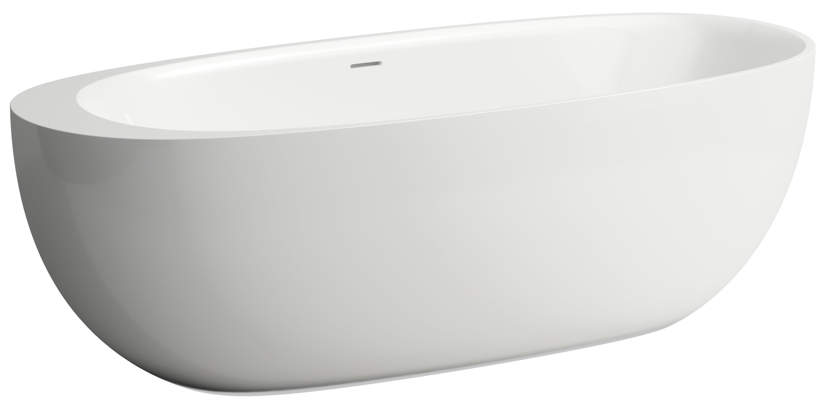 Laufen Il Bagno Alessi cadă freestanding 185x80 cm ovală alb H2209720000001