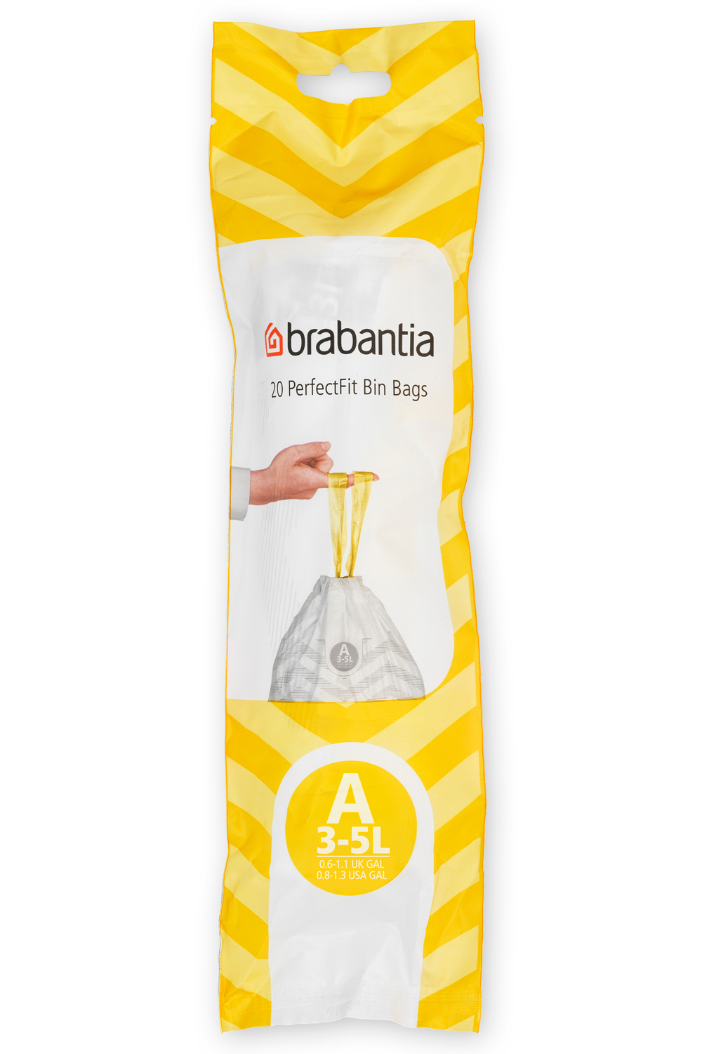 Brabantia PerfectFit saci de gunoi 3 l alb 311727