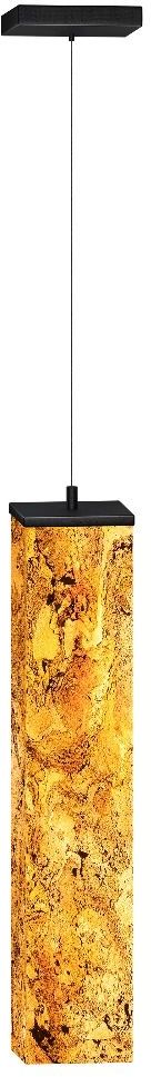 Abigali Marble Stone lampă suspendată 1x25 W negru-bej MPLS-6614-607Y