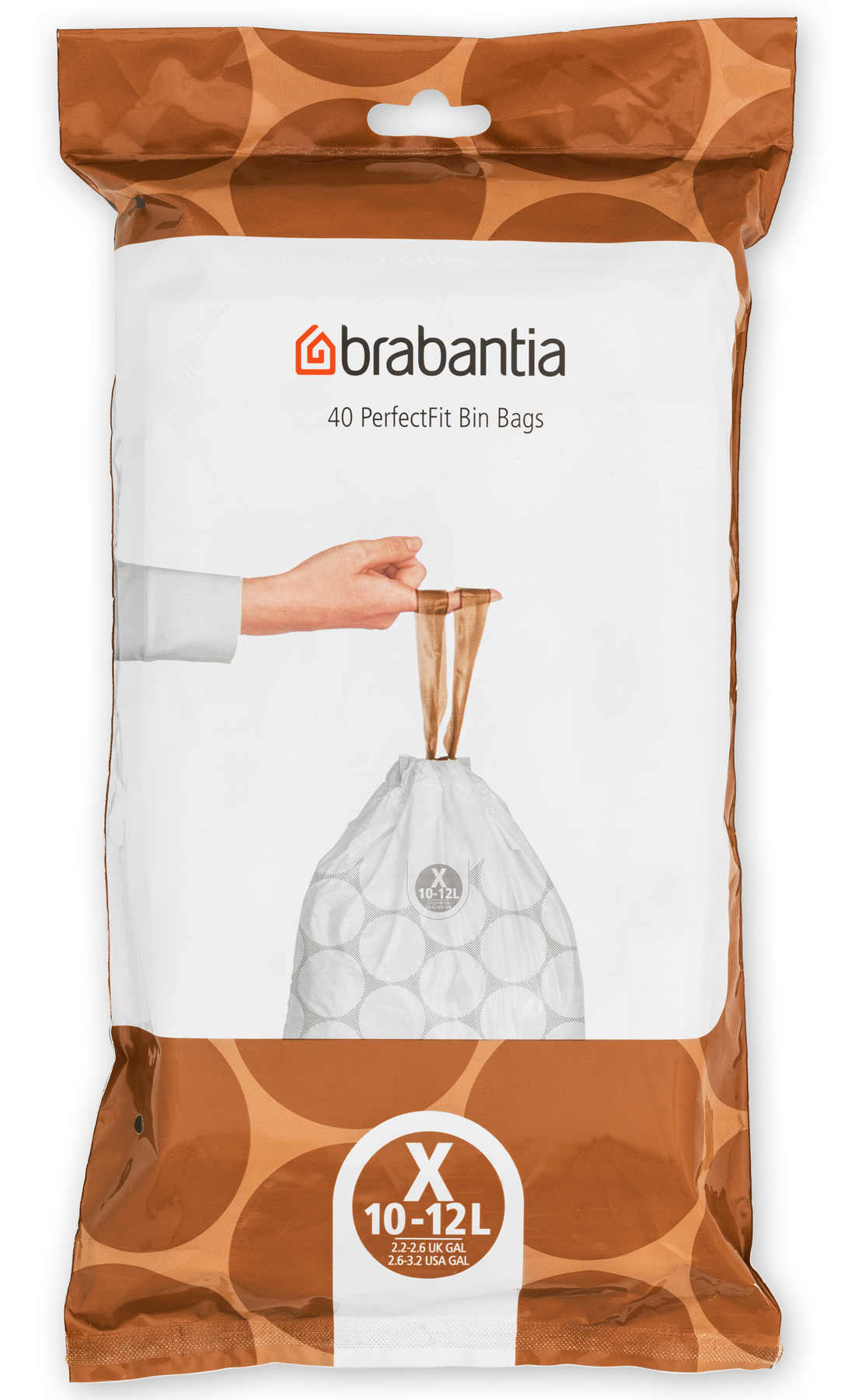 Brabantia PerfectFit saci de gunoi 12 l alb 138041