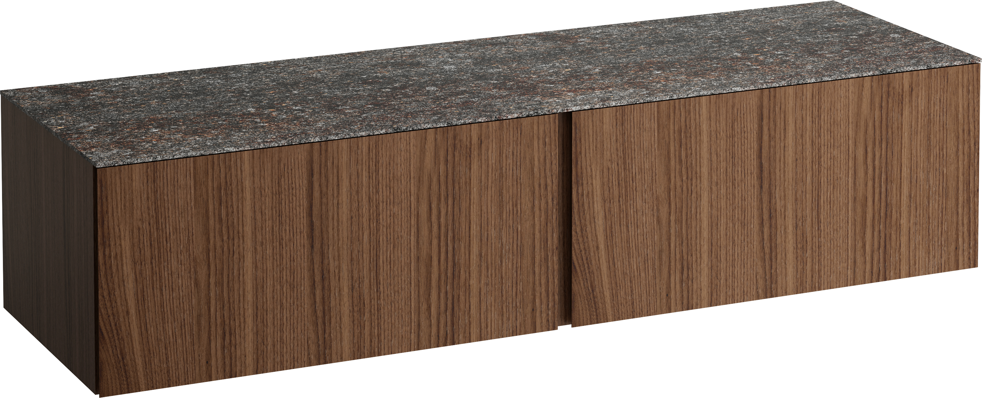 Laufen Il Bagno Alessi dulap cu blat 160x50x37 cm sub chiuveta pe perete H4323300976301