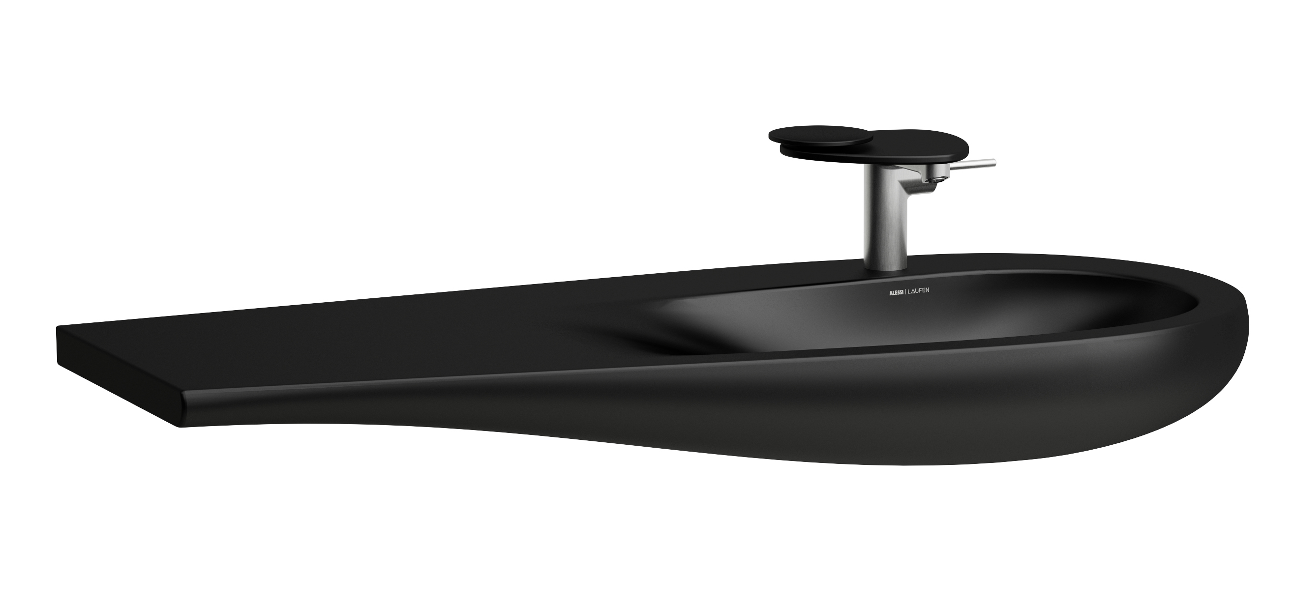 Laufen Il Bagno Alessi lavoar 120x50 cm clasică negru H8149747161041