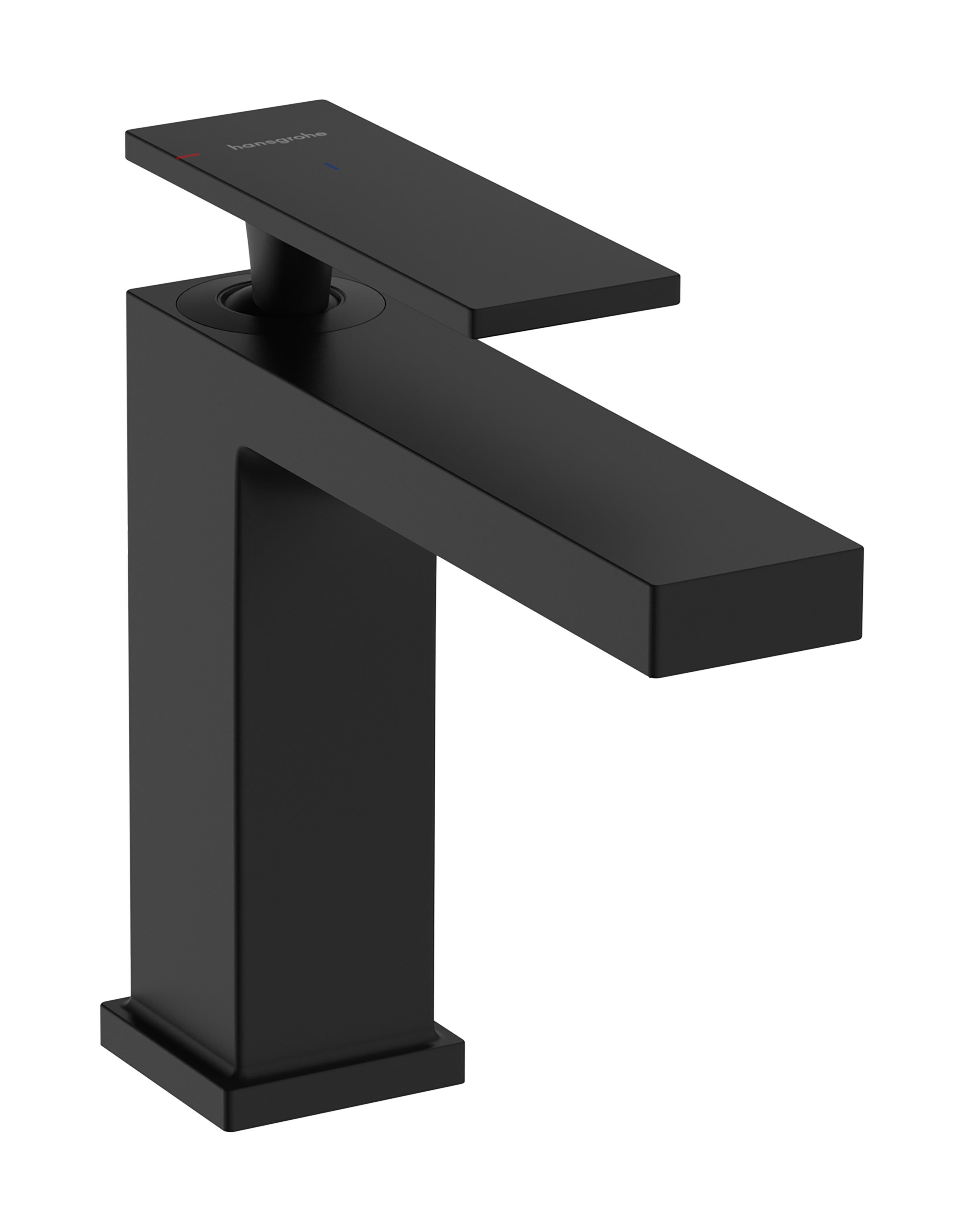 Hansgrohe Tecturis E baterie lavoar stativ negru 73012670