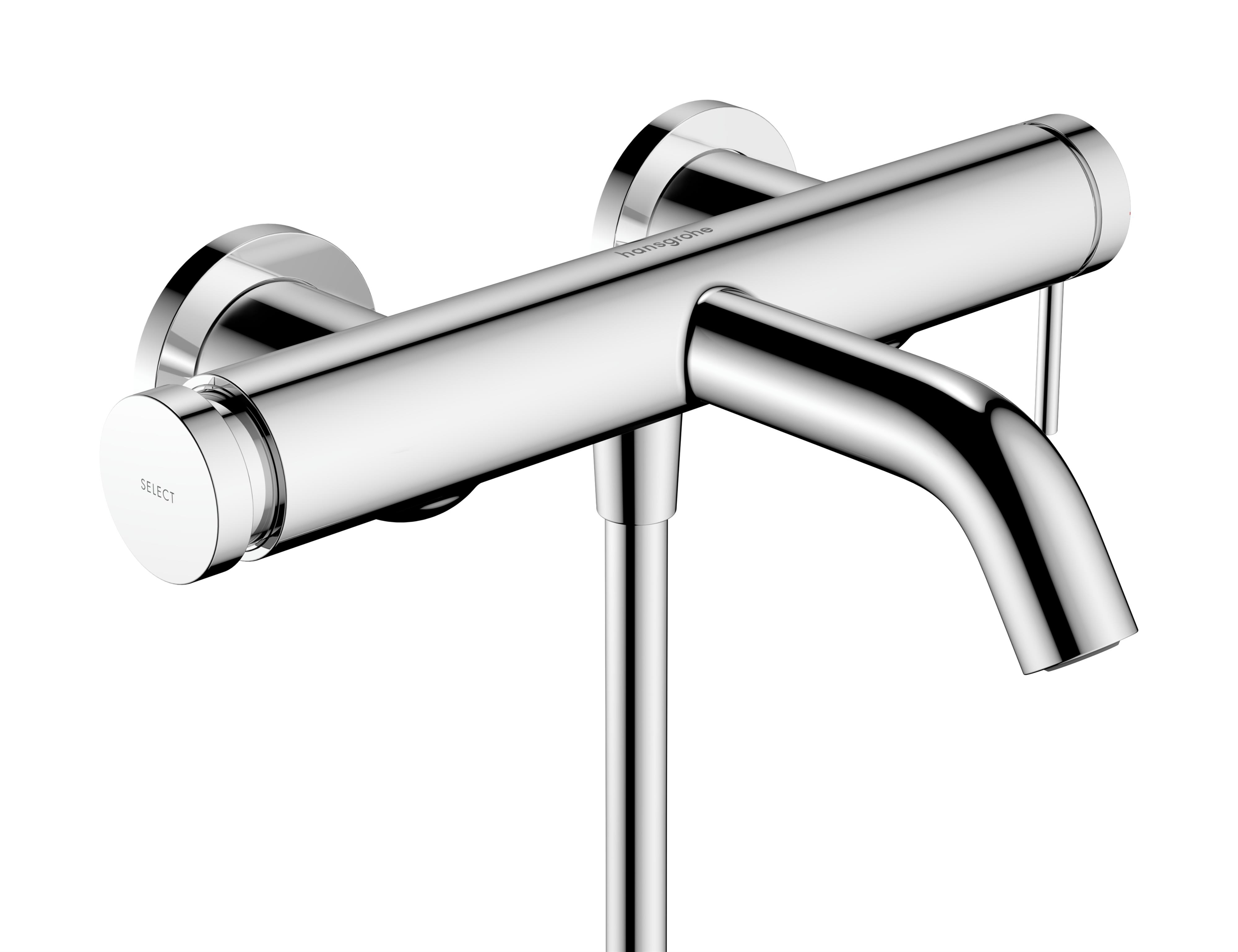 Hansgrohe Tecturis S baterie cadă-duș perete crom 73422000