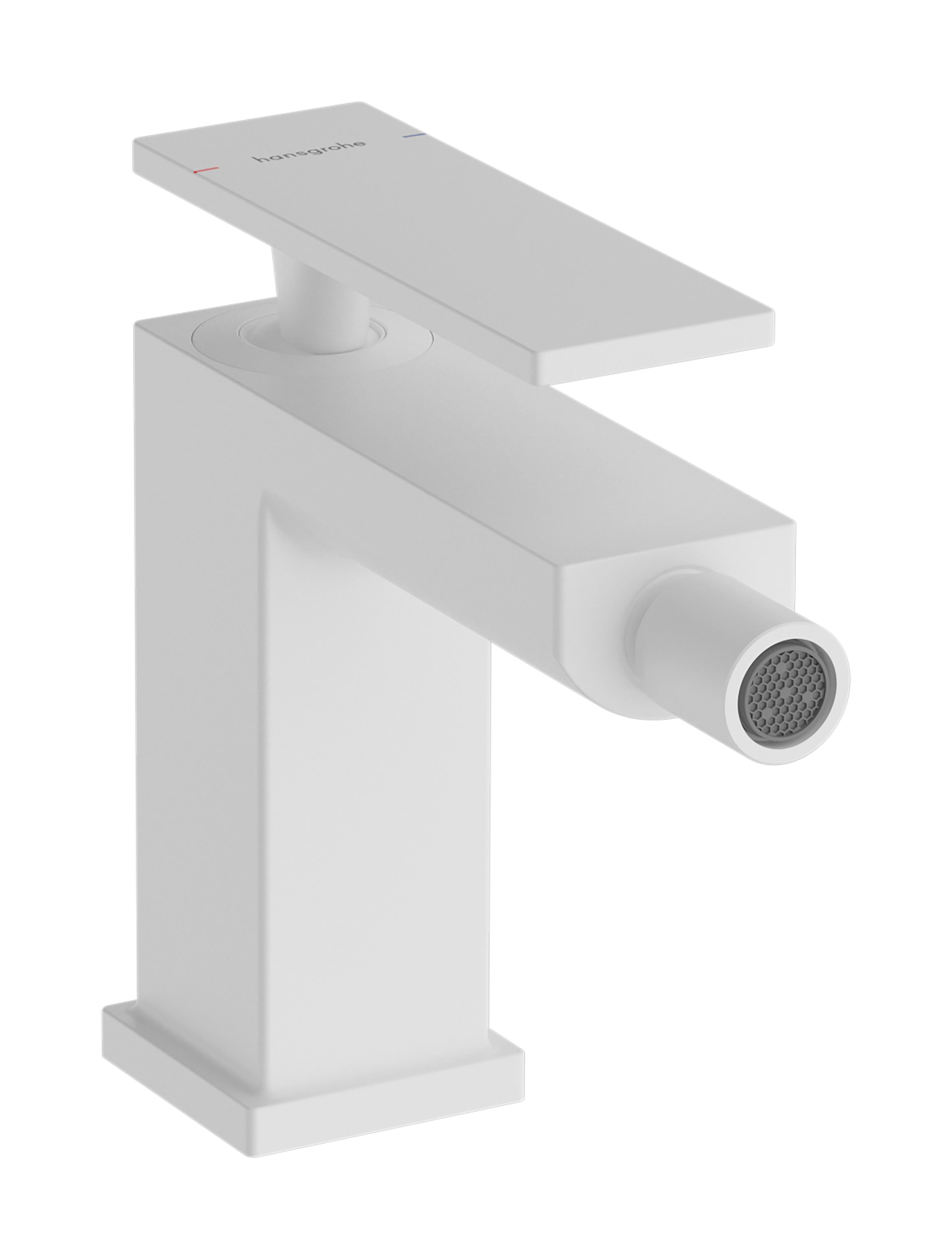 Hansgrohe Tecturis E baterie bideu stativ alb 73200700