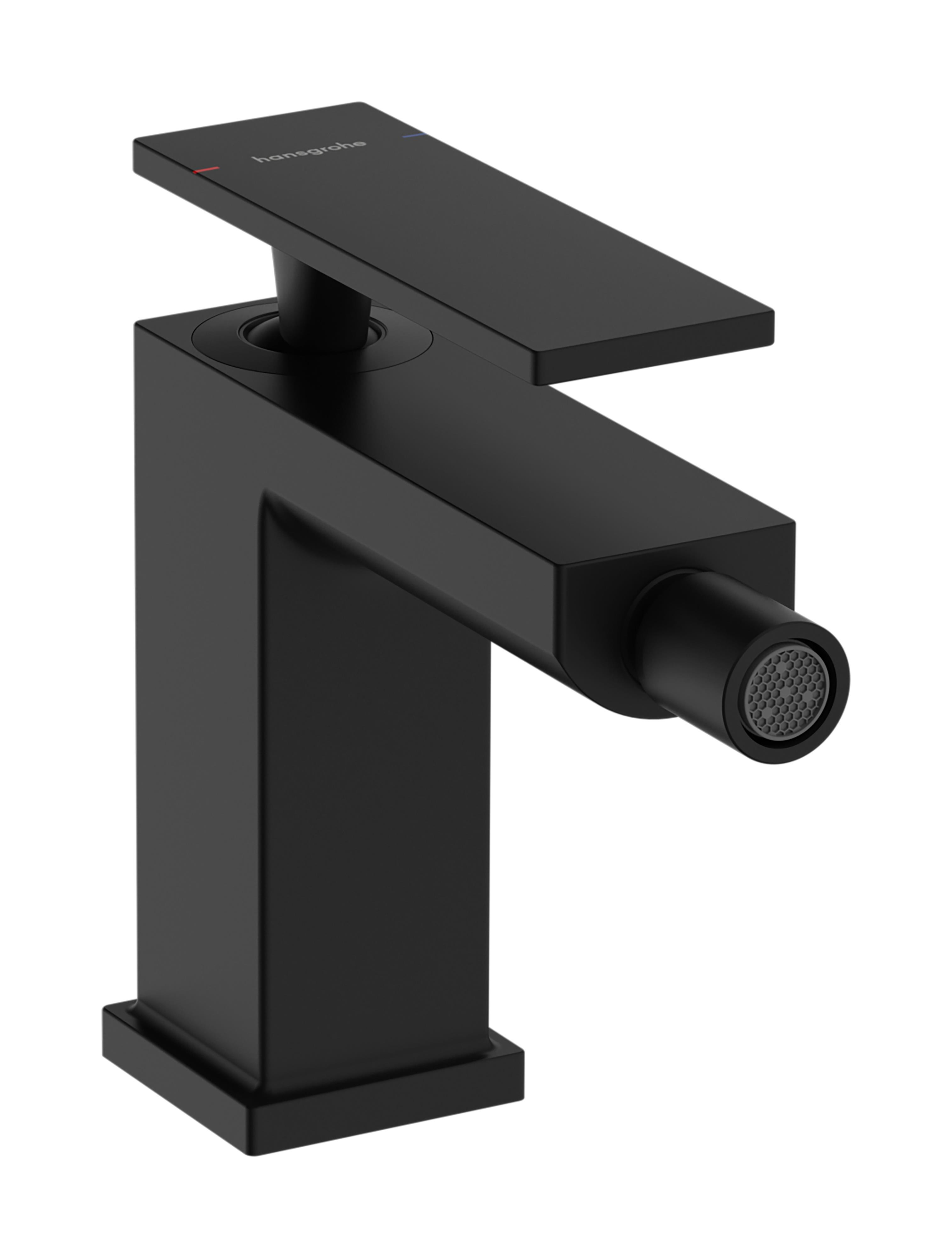 Hansgrohe Tecturis E baterie bideu stativ negru 73200670