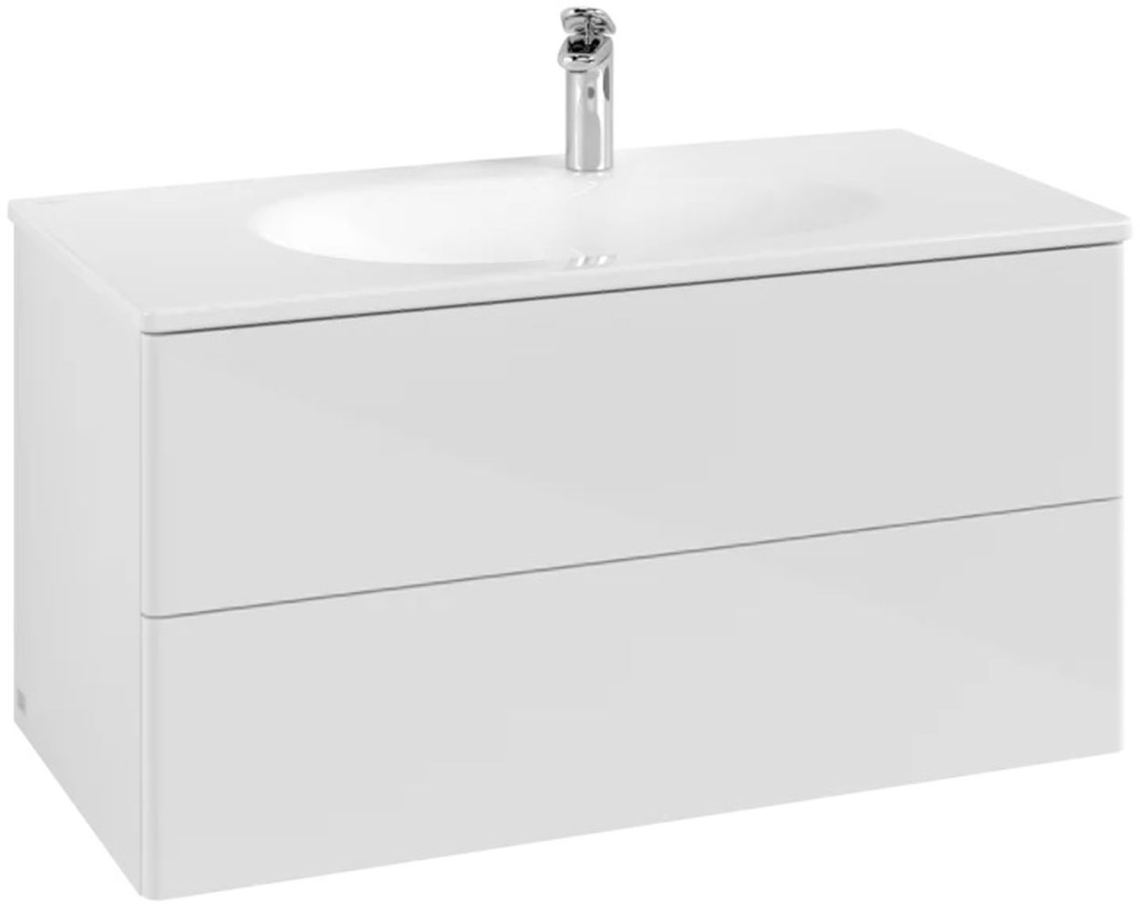 Villeroy & Boch Antao dulap 98.8x49.6x50.4 cm sub chiuveta pe perete alb K05000GF