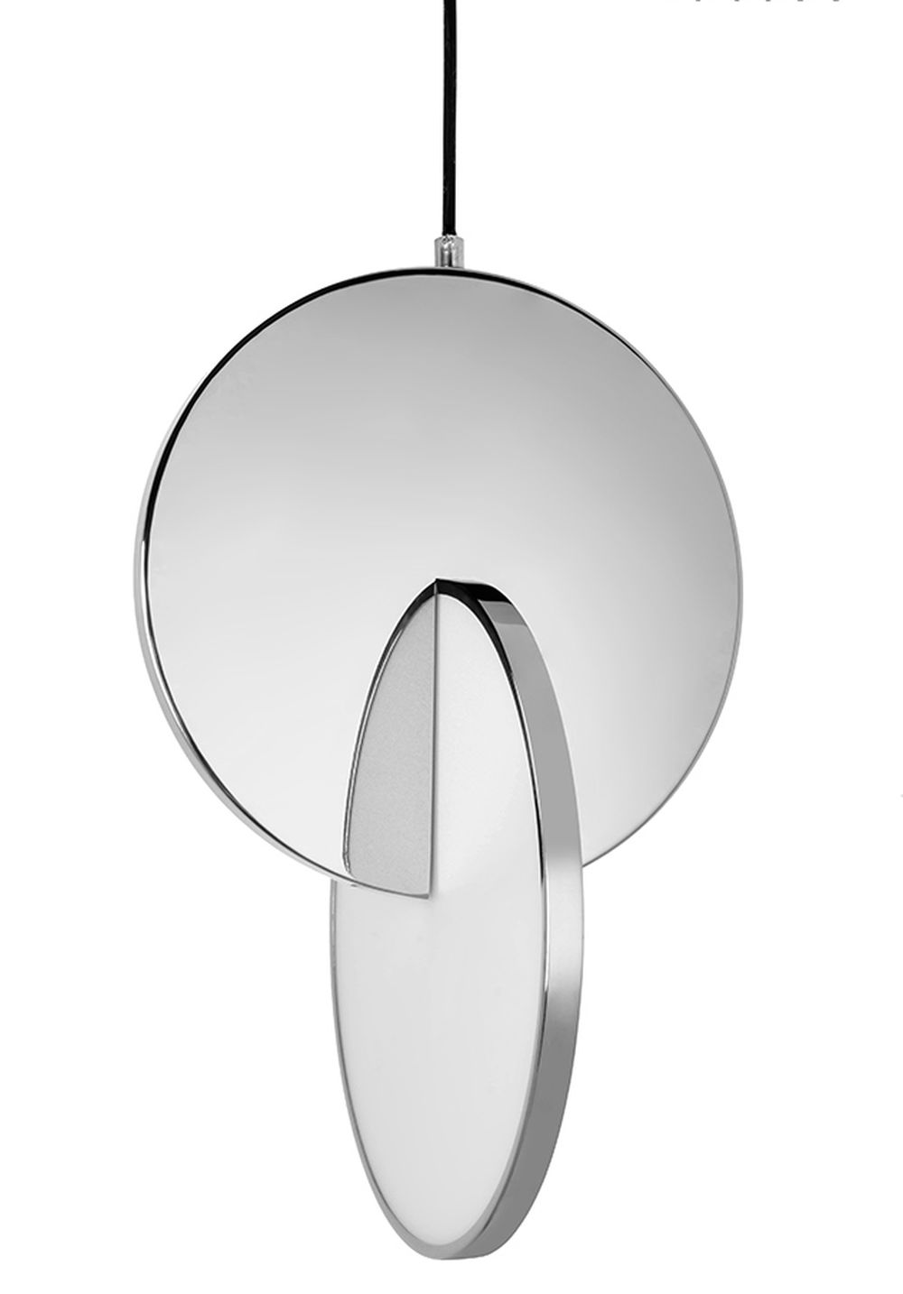 Moosee Disco lampă suspendată 1x14 W crom MSE010100369
