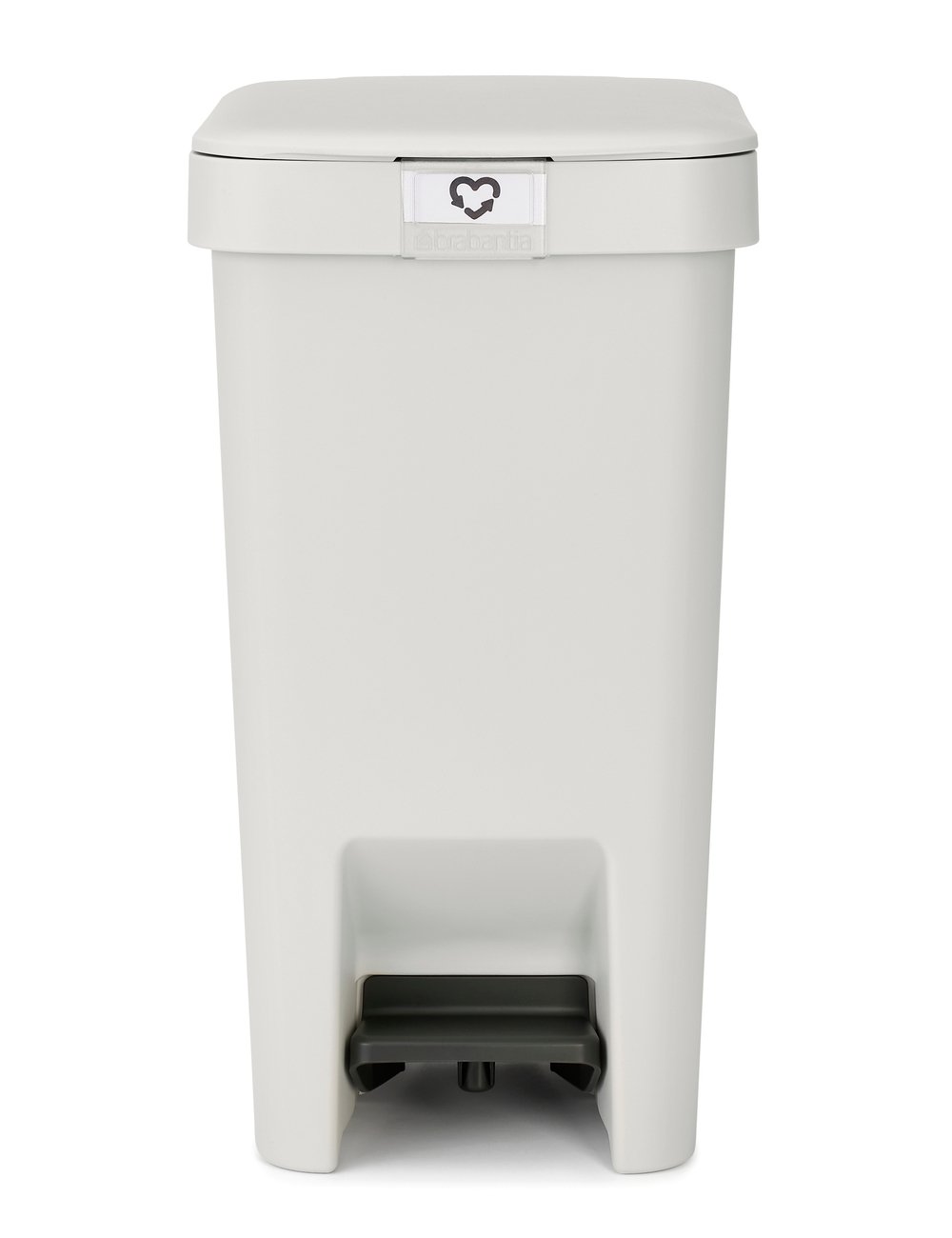 Brabantia StepUp recipient pentru resturi 10 l alb-gri 800245