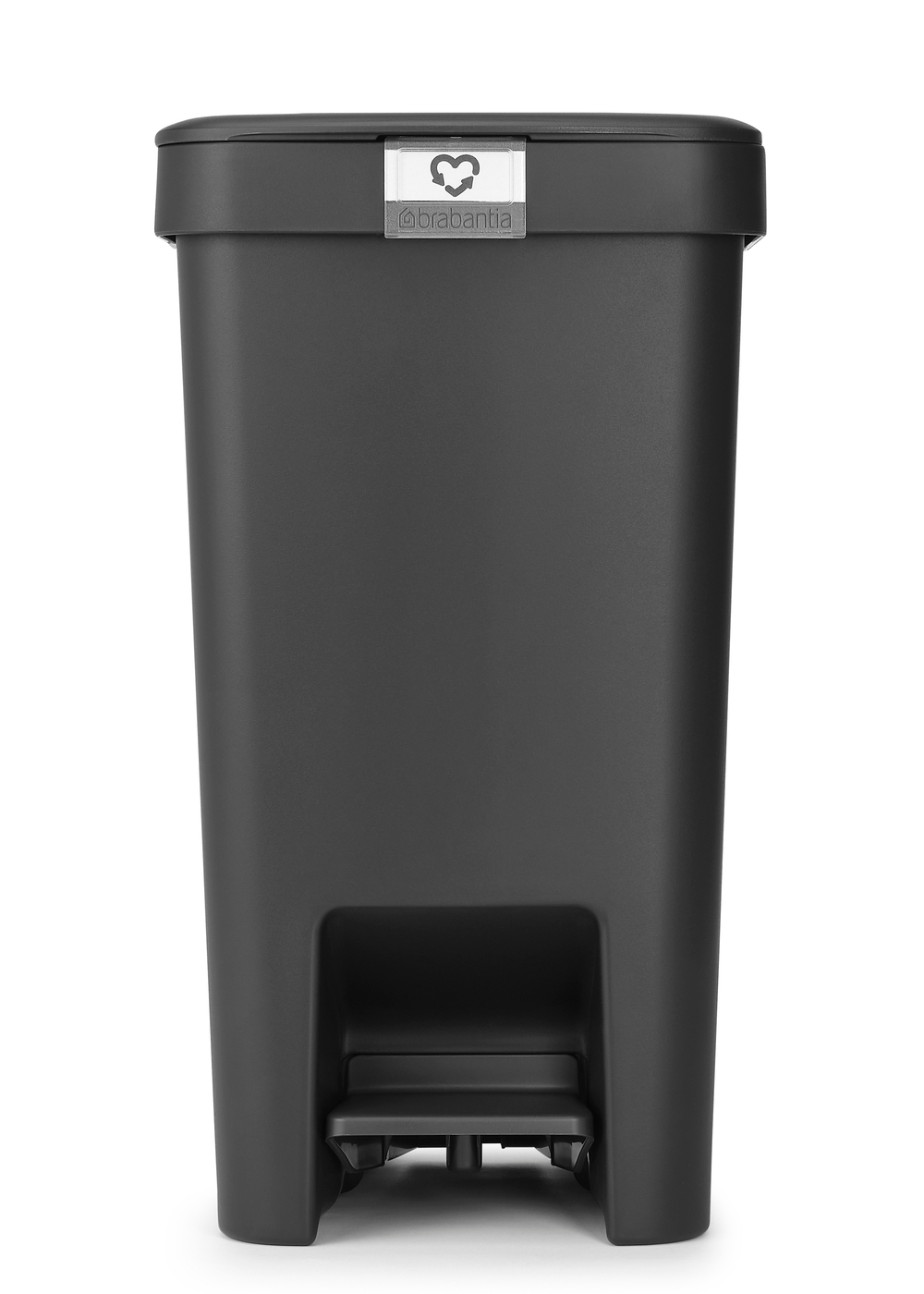 Brabantia StepUp recipient pentru resturi 16 l negru-gri 800306