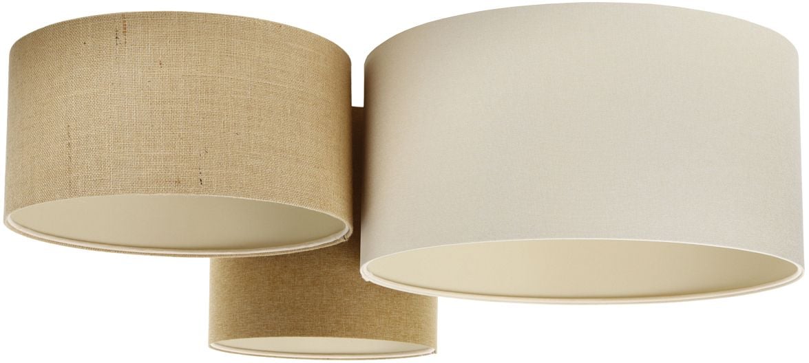 BPS Koncept Boho Ellegant lampă de tavan 3x60 W bej 080-073