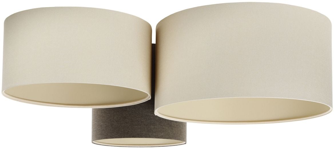 BPS Koncept Boho Ellegant lampă de tavan 3x60 W maro-bej 080-078