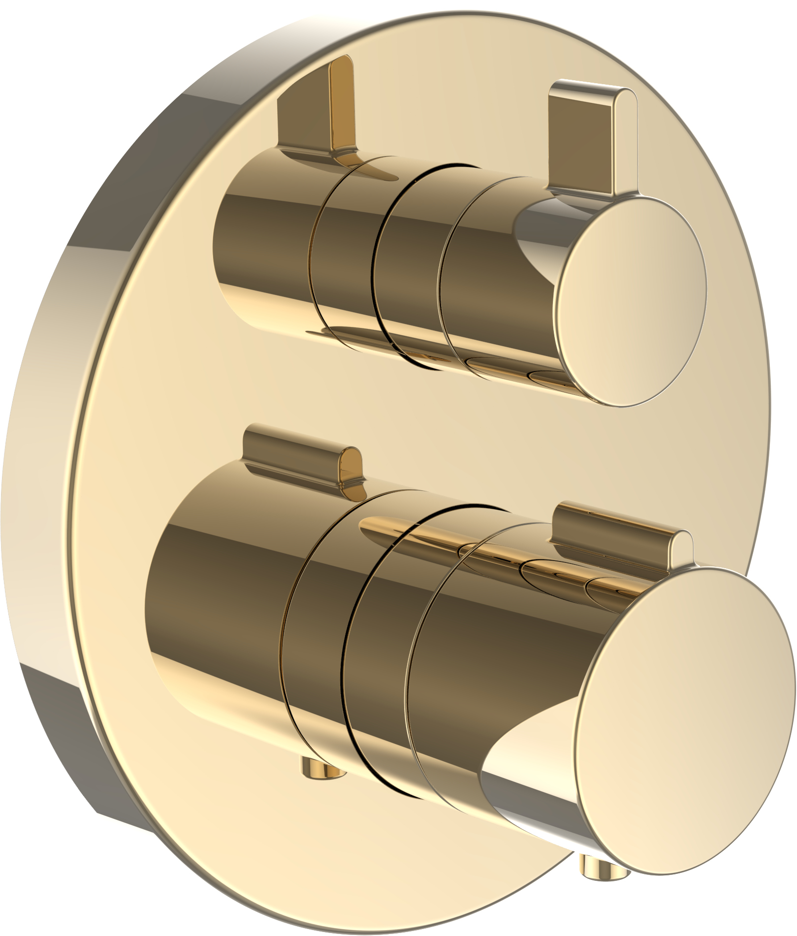 Laufen City Therm baterie de duș ascuns cu termostat auriu HF905474463000